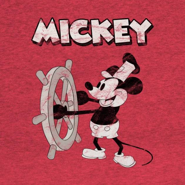 Steamboat Mickey by Super Secret Villain